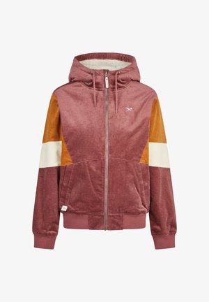 Iriedaily, IRIEDAILY JACKE BLOTCHY CORD - Light jacket - plum