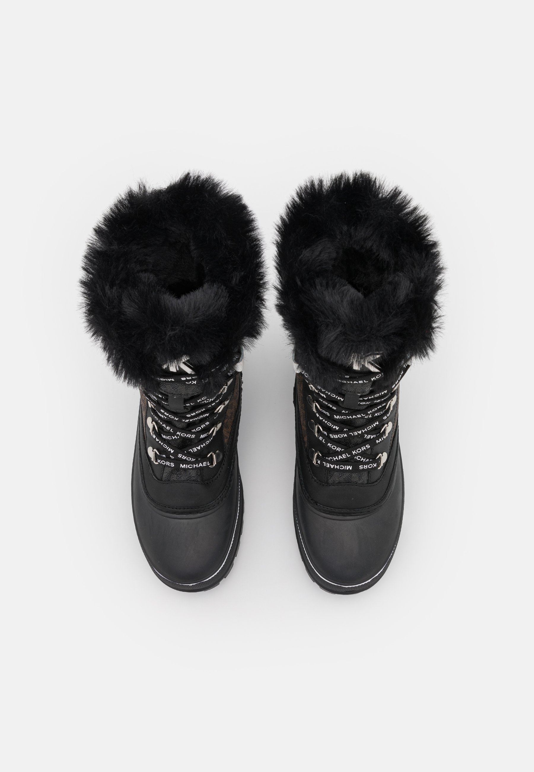 MICHAEL Michael Kors OZZIE BOOT - Botas para la nieve - black/brown/negro -  Zalando.es