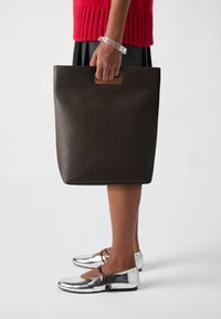Samsøe Samsøe JENNIE TOTE BAG  - Velká kabelka - dark brown