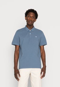 TOM TAILOR BASIC WITH CONTRAST - Polo - china blue