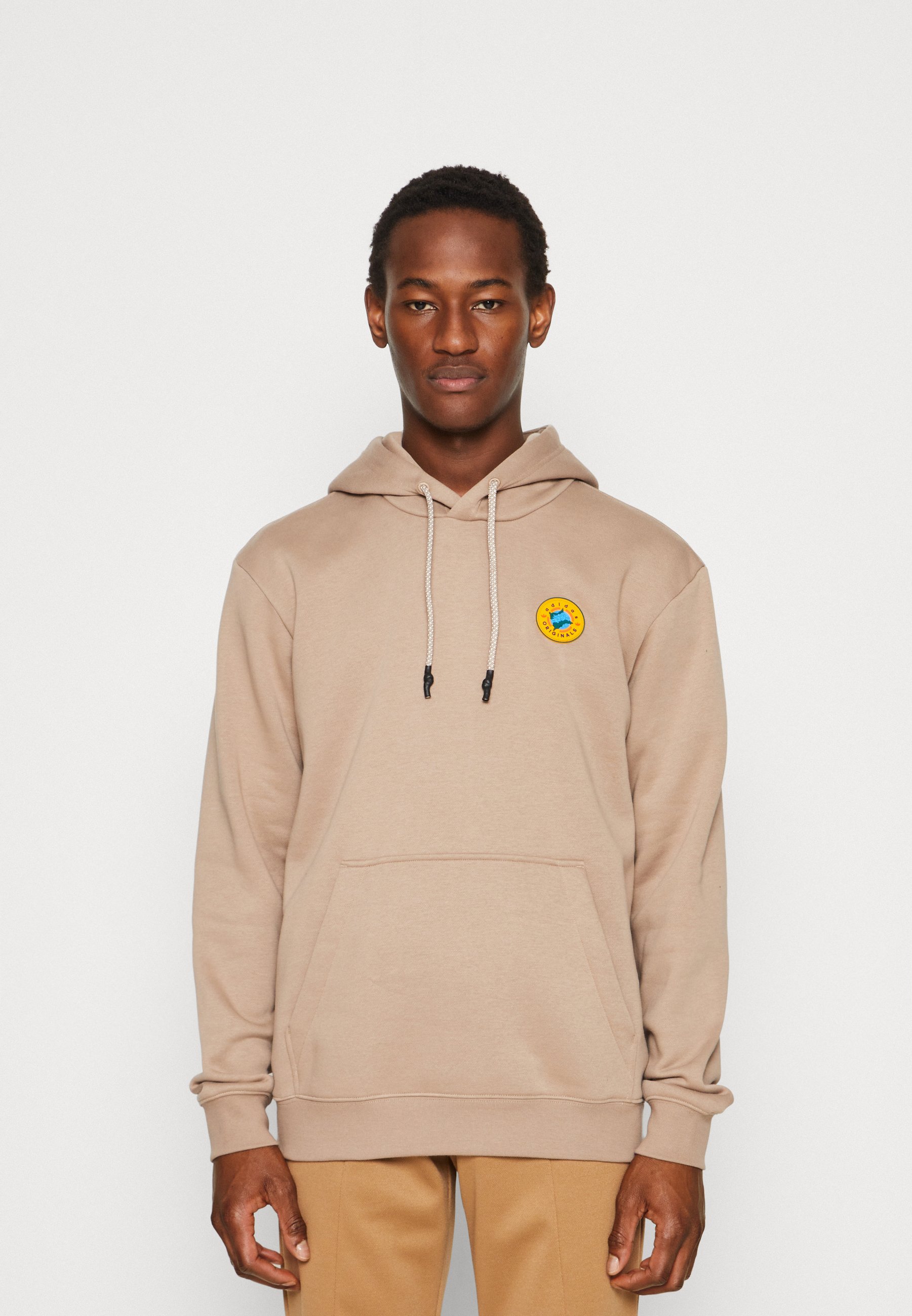 adidas Originals HOODIE - Sweatshirt - chalky brown/hellbraun