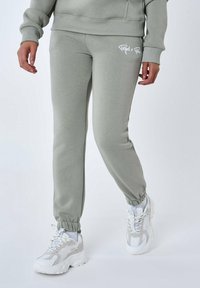 Project X Paris JOGGING SIGNATURE - Pantalones deportivos - olive