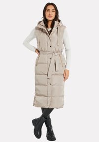 Threadbare Weste - taupe