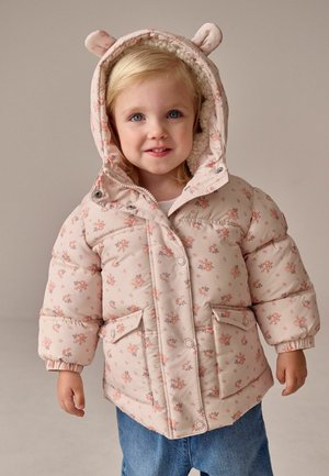 Next, REGULAR FIT - SHOWER RESISTANT PRINTED PADDED  - Cappotto invernale - cream rose