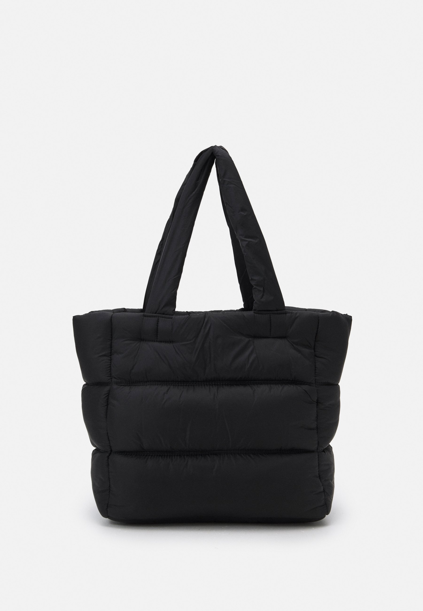 black padded bag