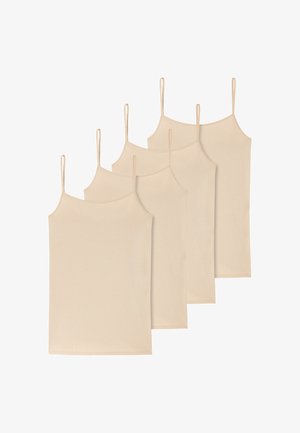 Schiesser, SCHIESSER 4 PACK - Caraco - sand