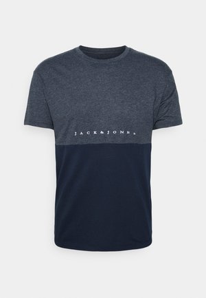 Jack Jones Jornorrebro Photo Tee Ss Crew Neck Ln - T-shirt Uomo Bianco