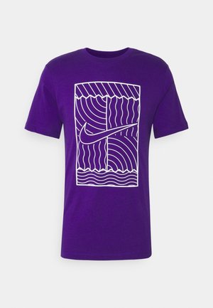 T-shirt print - turquoise