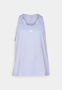 TRAIN ESSENTIALS MINIMAL BRANDING RACERBACK - Top - violet tone/white