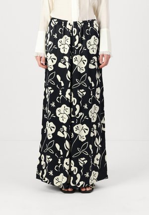 Marimekko ERANTO NOKTURNO - Bukser - black/off white