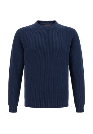 Boggi Milano CREW NECK  - Maglione - navy blue