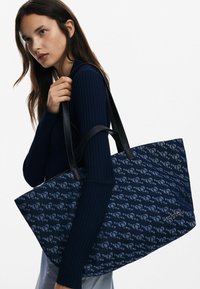 Desigual LOGO SHOPPER  - Cabas - dark blue