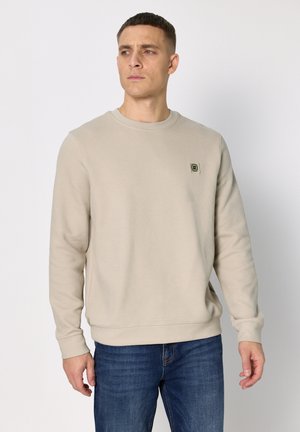 MIT 3D-STRUKTUR - Sudadera - beige