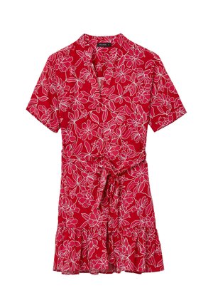Calliope FANTASIA CON BALZA - Day dress - var rosso