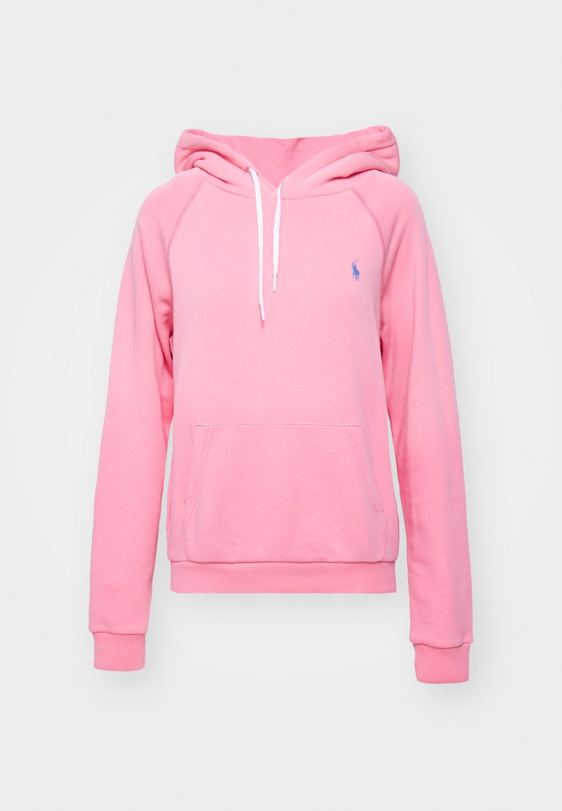 Sudadera Ralph Lauren Shrunken Fit Fleece Rosa, Capucha Con Pony