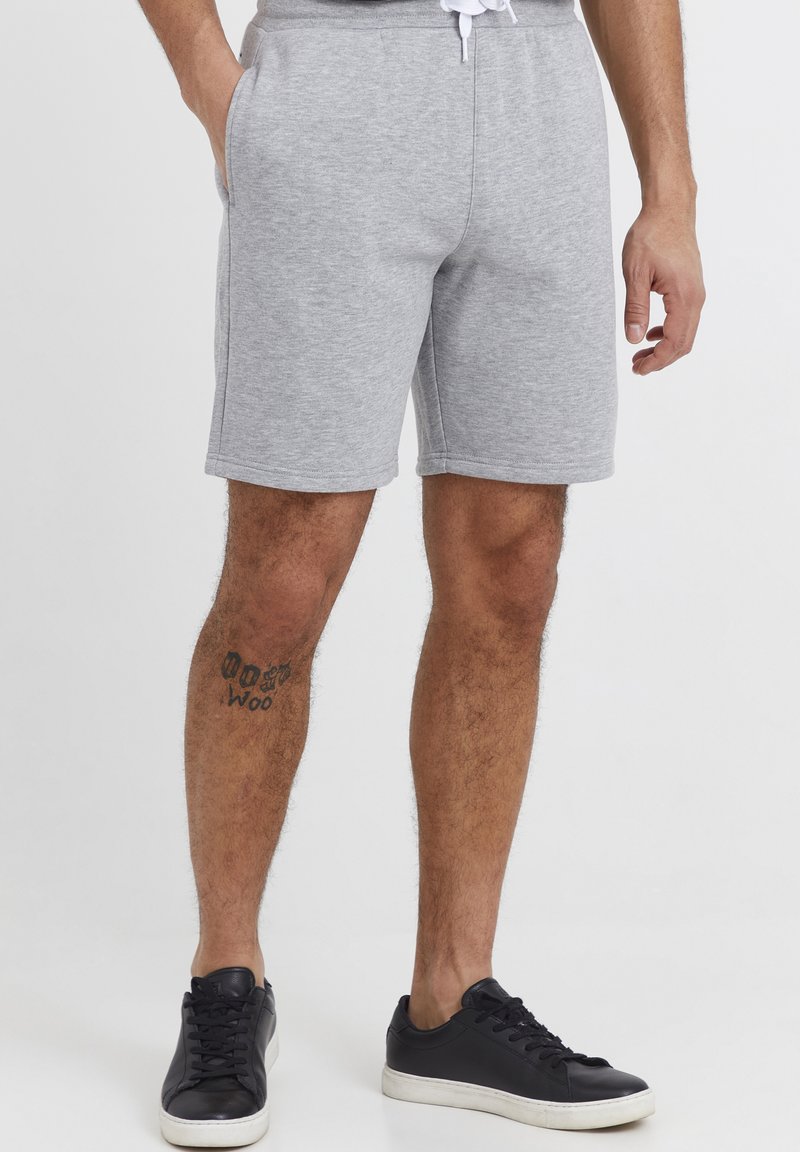 Solid SDOLIVER REGULAR FIT - Pantaloni scurți - light grey melange