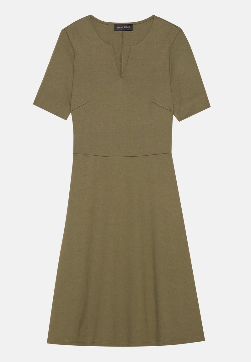 Anna Field Jerseyjurk kaki Anna Field Jerseyjurk kaki