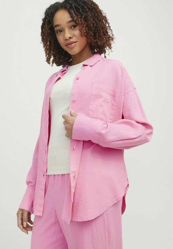 JXJAMIE BREEZE SUMMER LS WVN SN - Button-down blouse - morning glory4