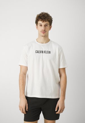 CREW NECK - Camiseta de pijama - white/black