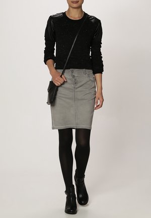 s.Oliver, Jeansrock - grey denim