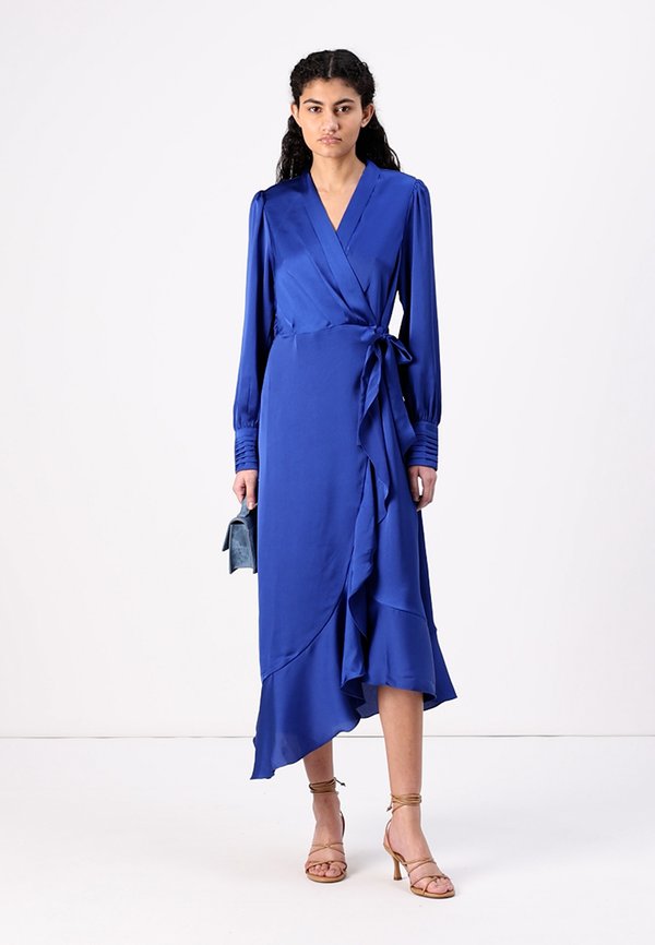 VINARIA V NECK WRAP DRESS - Occasion wear4