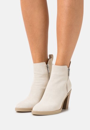 JESS - Classic ankle boots - bone