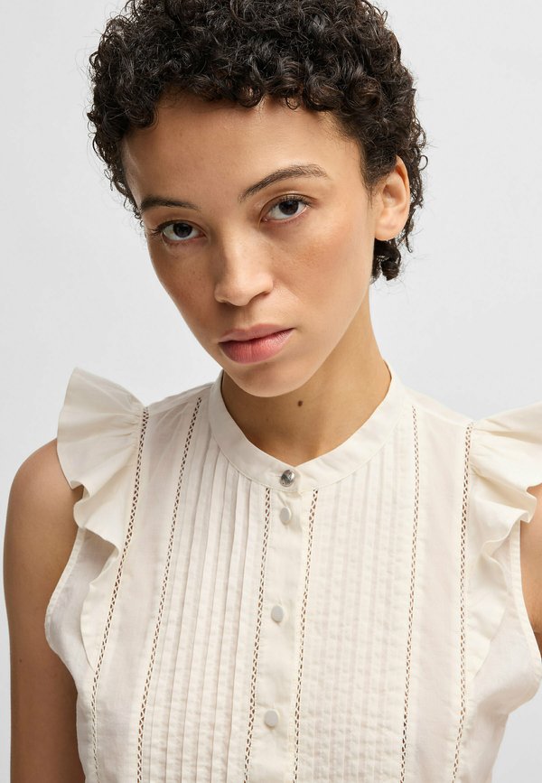 BANTIANA - Button-down blouse - natural eighteen2