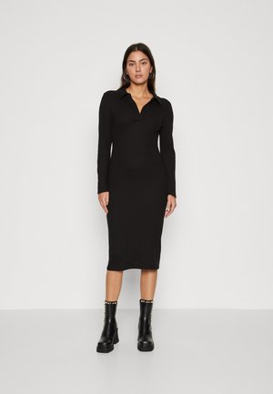 ONLY ONLCARI V NECK DRESS  - Robe fourreau - black