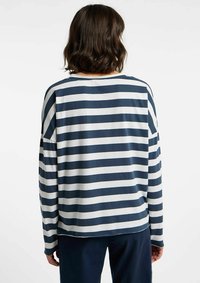 Elbsand LONGSLEEVE MILIA - Long sleeved top - fog (214)