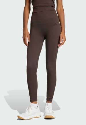 WE 1/1 L - Leggings - aurora coffee