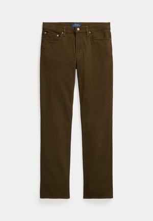 Polo Ralph Lauren VARICK SLIM STRAIGHT STRETCH TWILL PANT - Calças - dark brown