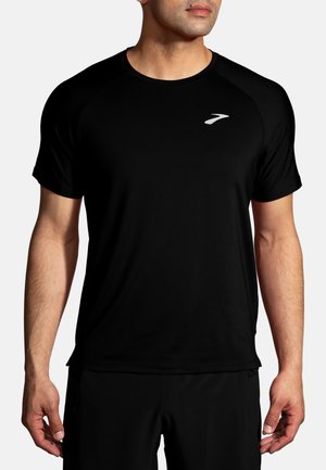 Brooks ATMOSPHERE SHORT SLEEVE 2.0 - Spordi T-särk - black