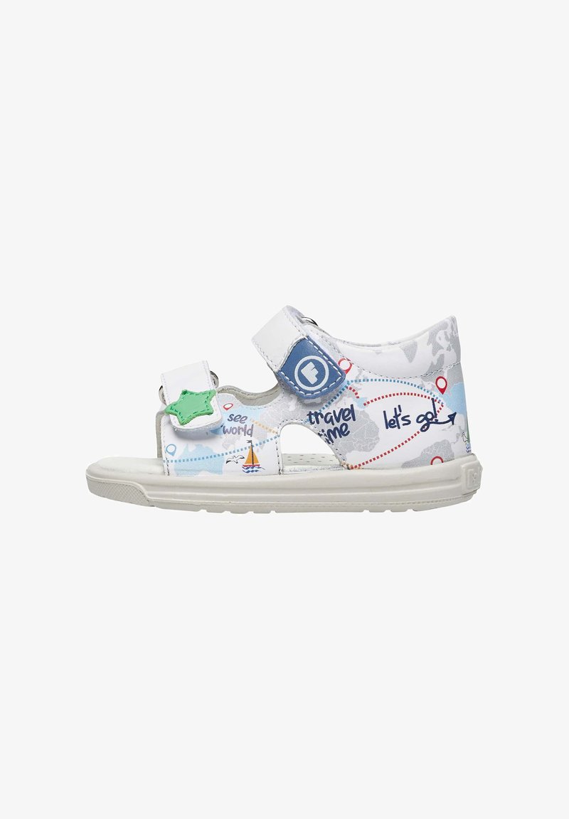 Falcotto Sneakers laag - weiß lila/crème Falcotto Sneakers laag - weiß lila/crème