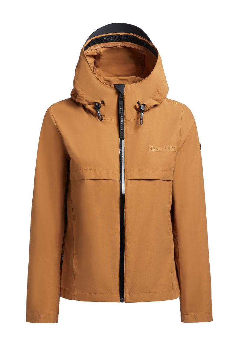 khujo Outdoorjas okergeel