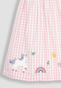 JoJo Maman Bébé REGULAR FIT - Freizeitkleid - pink unicorn