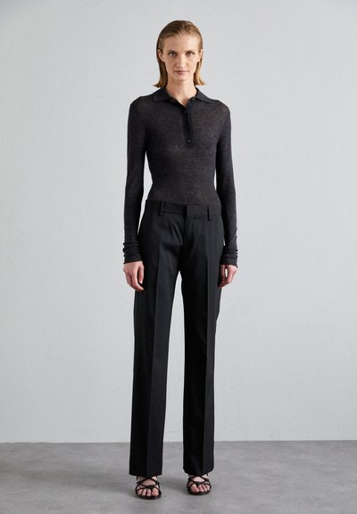Filippa K BOOTCUT TROUSERS - Trousers - black