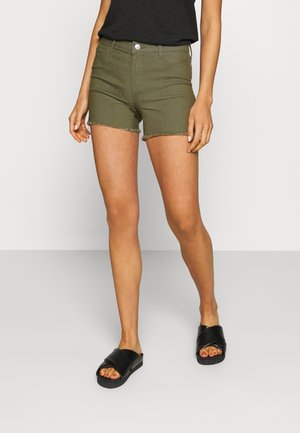 Jeansshort - khaki