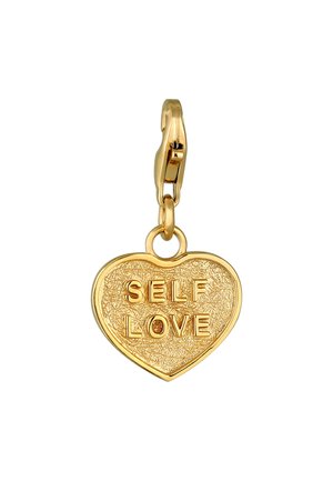 SELF LOVE HEART CHARM - Charm - gold-coloured