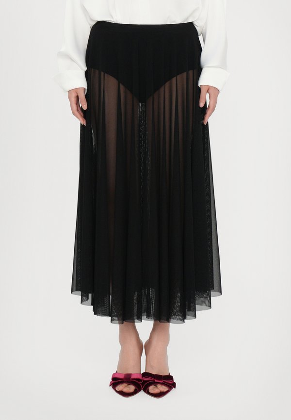 FLARED SKIRT MIDCALF PANTY - Maxirock