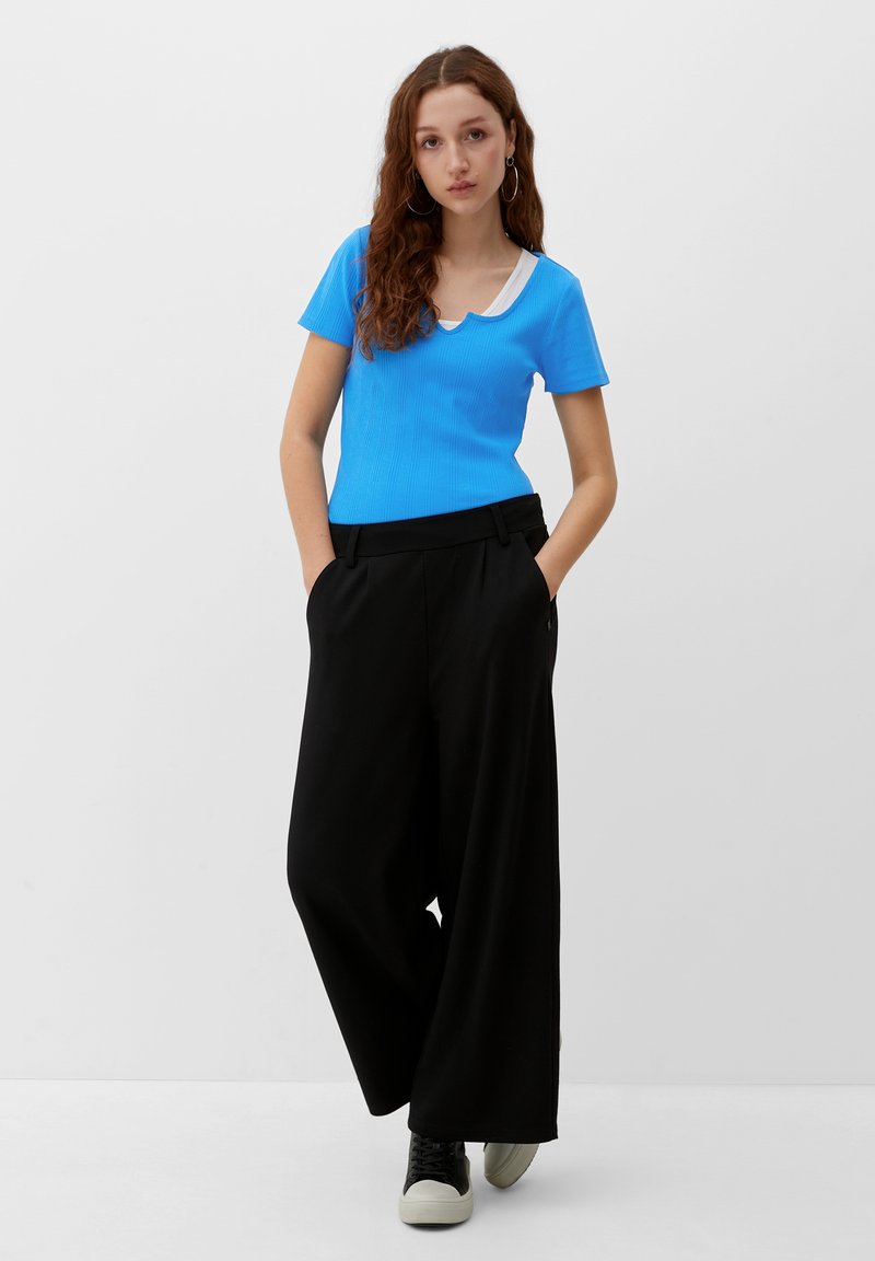 T-Shirt Uomo QS - Maglietta Basic, Cotone, Comfort E Qualità