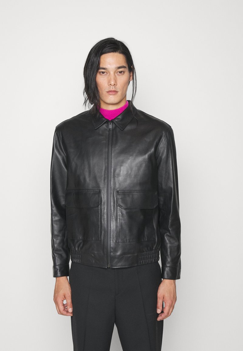 FRAME CARGO JACKET Lederjacke noir/schwarz Zalando.at