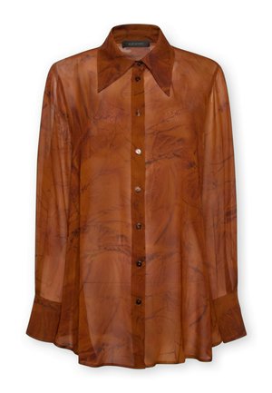 Elena Mirò, CAMICIA STAMPATA - Hemdbluse - marrone