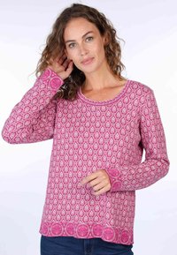 Sorgenfri Sylt Strickpullover - raspberry