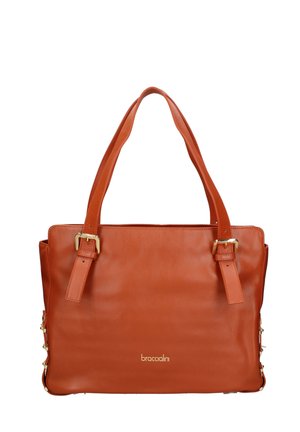 SHOULDER - Shopping bag - brown