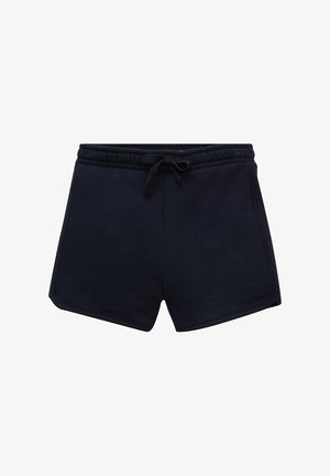 MIT SEITENSCHLITZEN - Tracksuit bottoms - sky captain blue