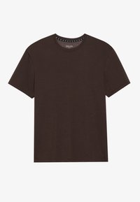 REGULAR FIT QUICK DRY T-SHIRT - Camiseta básica - brown