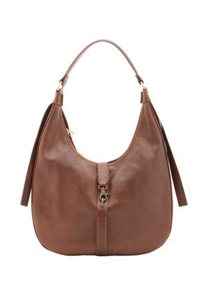 SHOULDER  - Borsa a mano - brown