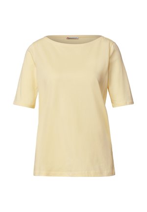 Street One, BASIC T-SHIRT - T-shirts basic - soft yellow
