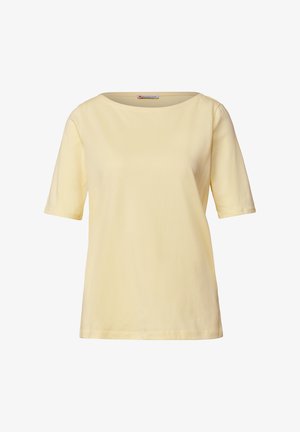 Street One, BASIC T-SHIRT - T-shirts basic - soft yellow
