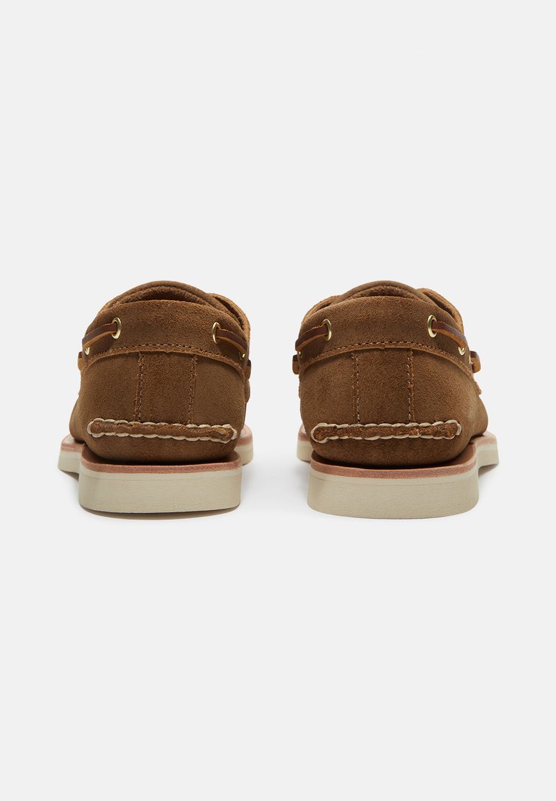 Timberland VIBRAM CRAFTED BOAT 2 EYE - Boat shoes - medium beige